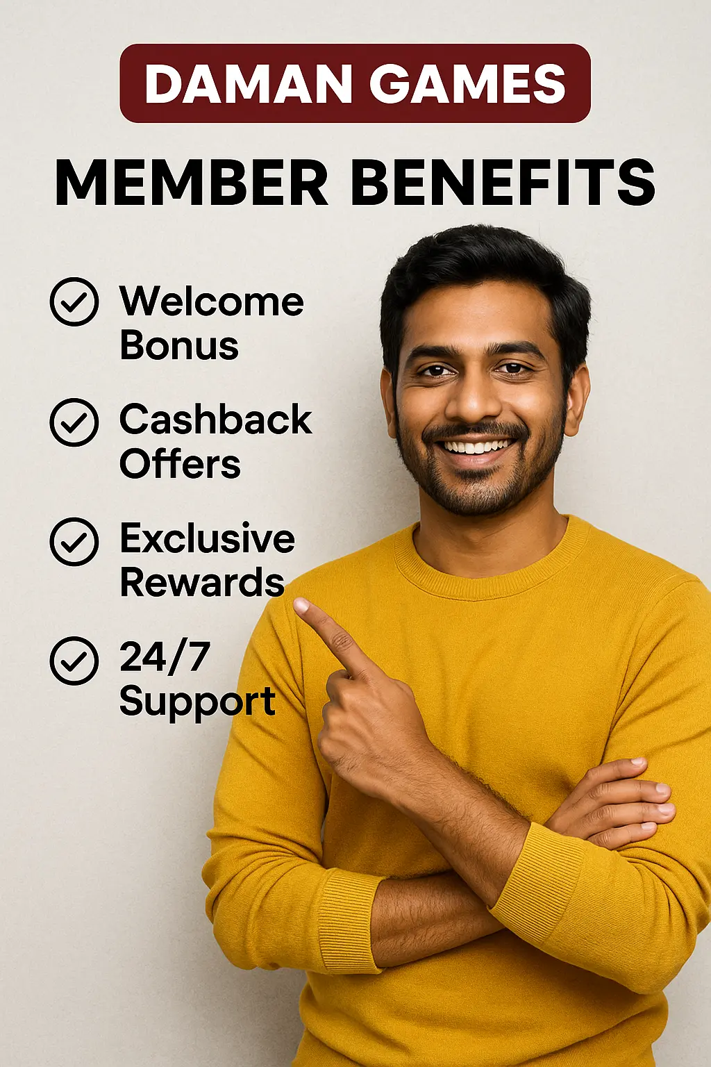 Daman Games Member Benefits