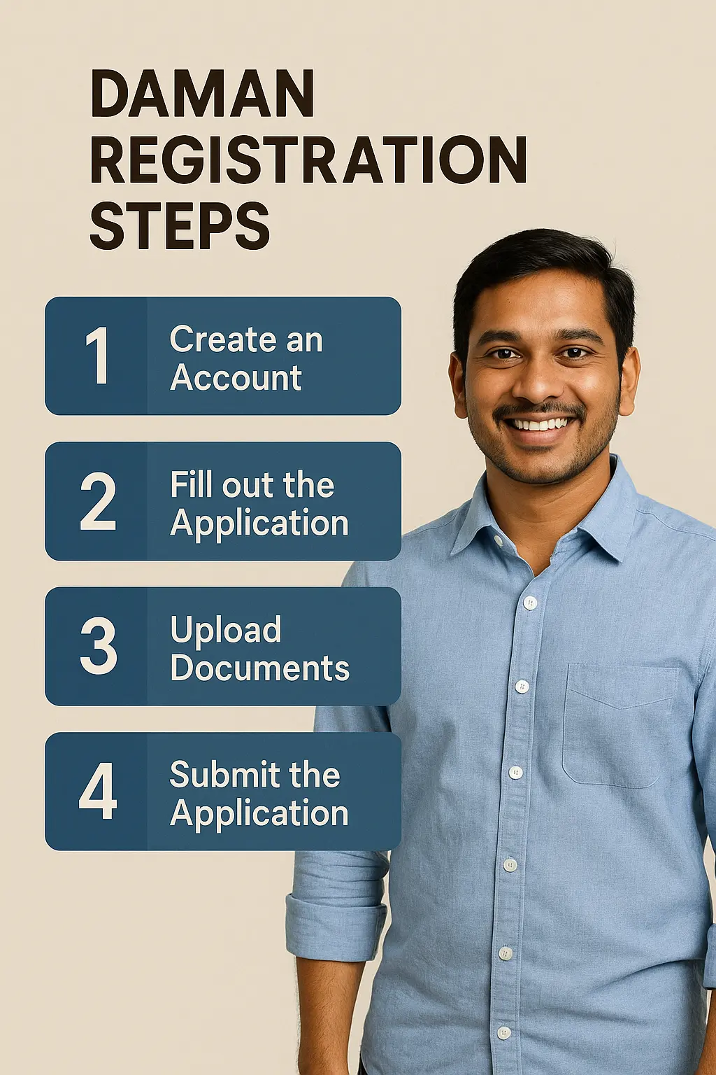 Daman Game Registration Steps